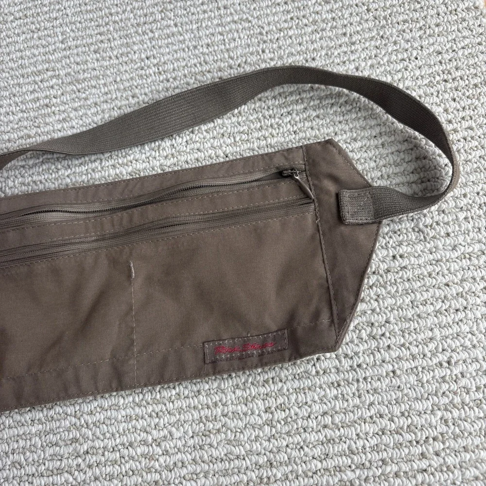 Rick Steves Waist Bag Belt Pack Fanny Minimalist Hideaway Travel 11.5x5
